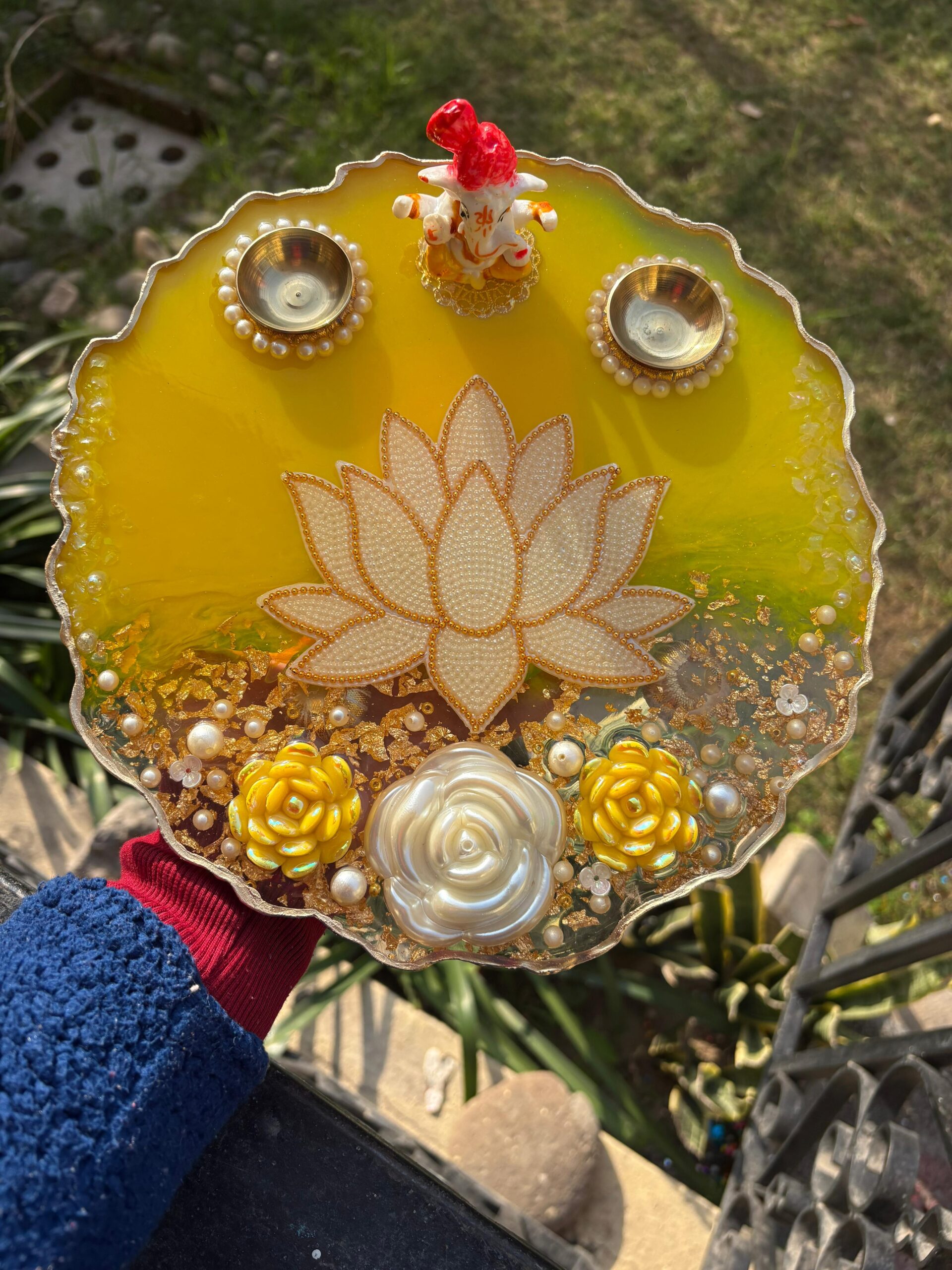 Pooja thali
